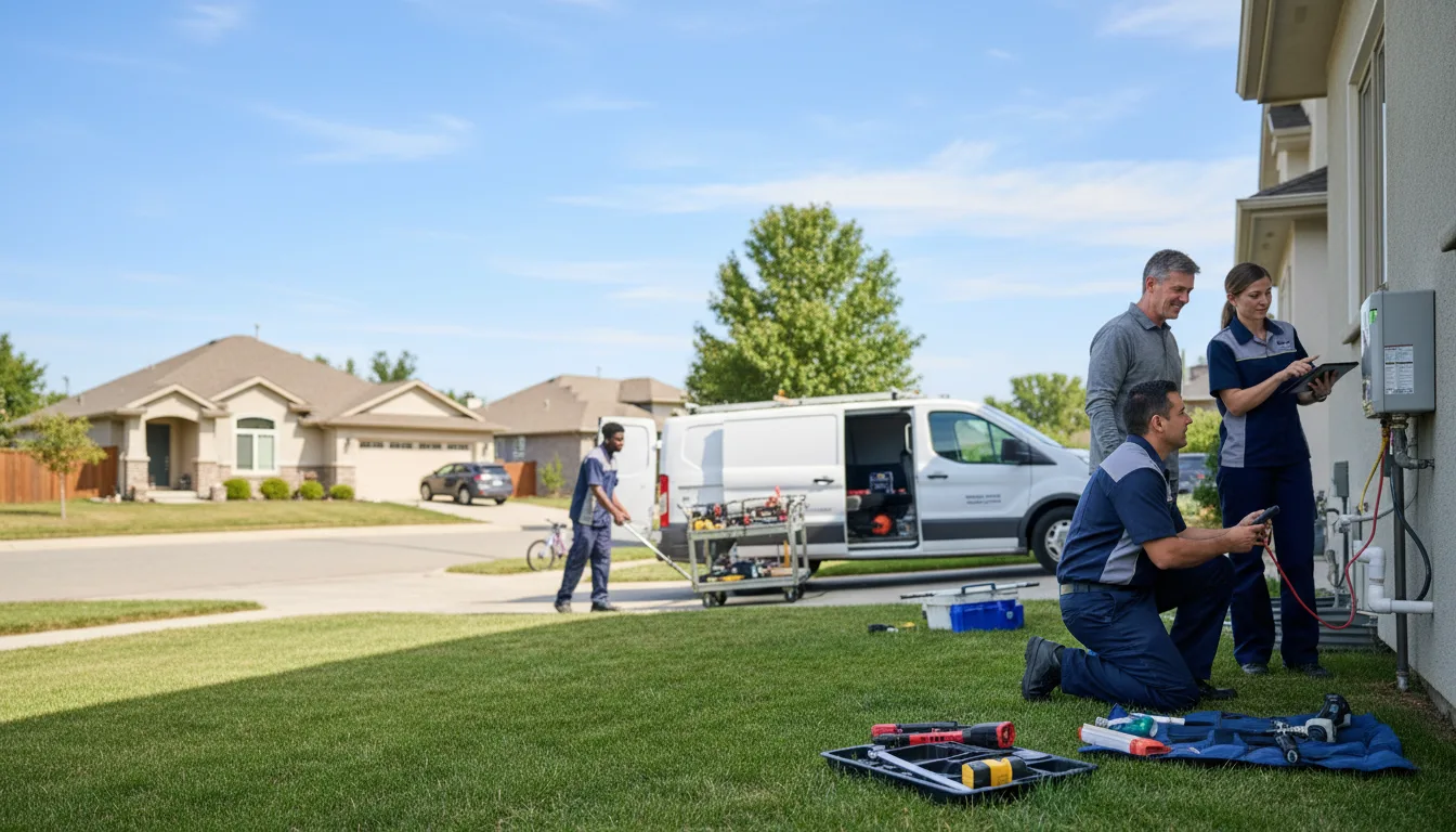 Tankless water heater service in Bentleyville, PA